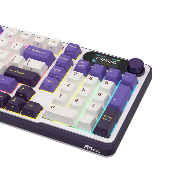 Royal Kludge RK-S98 Blackberry Mousse - Cream Switch (FR Azerty) Claviers Royal Kludge, Ultra Pc Gamer Maroc