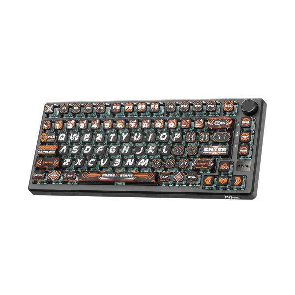 Royal Kludge RKM75 HE Hephaestus - Mint Switch (UK Qwerty) Claviers Royal Kludge, Ultra Pc Gamer Maroc