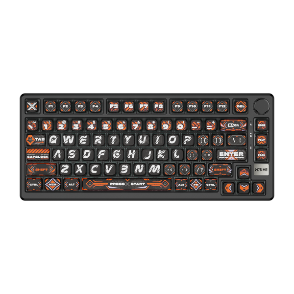 Royal Kludge RKM75 HE Hephaestus - Mint Switch (UK Qwerty) Claviers Royal Kludge, Ultra Pc Gamer Maroc