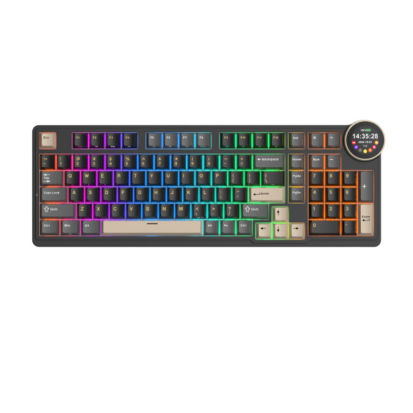 Royal Kludge RK N99 Phantom - Cream Switch (US Qwerty) Claviers Royal Kludge, Ultra Pc Gamer Maroc