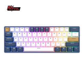 Royal Kludge RK61Plus Klein Blue - Brown Switch (US Qwerty) Claviers Royal Kludge, Ultra Pc Gamer Maroc