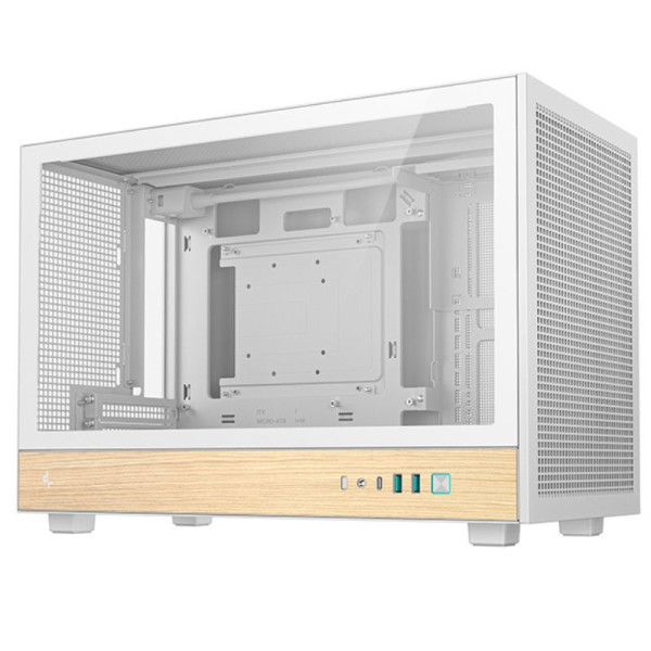 DeepCool CH260 Wood White Les Minis Boitiers DeepCool, Ultra Pc Gamer Maroc