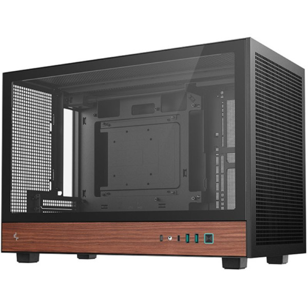 DeepCool CH260 Wood Black Les Minis Boitiers DeepCool, Ultra Pc Gamer Maroc
