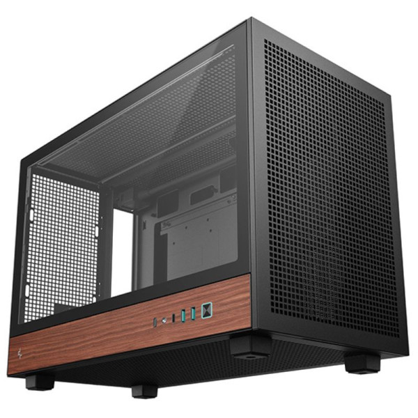 DeepCool CH260 Wood Black Les Minis Boitiers DeepCool, Ultra Pc Gamer Maroc