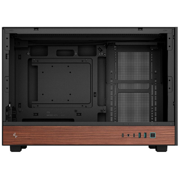 DeepCool CH260 Wood Black Les Minis Boitiers DeepCool, Ultra Pc Gamer Maroc