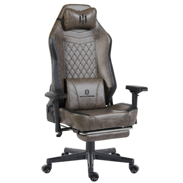 SKILLCHAIRS Emperor (Brown) Chaise gamer SKILLCHAIRS, Ultra Pc Gamer Maroc