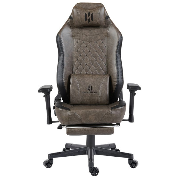 SKILLCHAIRS Emperor (Brown) Chaise gamer SKILLCHAIRS, Ultra Pc Gamer Maroc