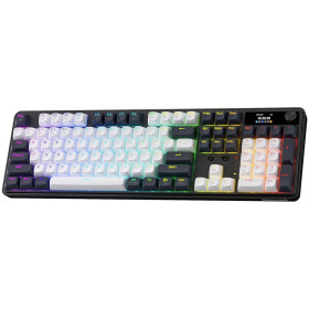 Redragon K761 WYVERN LCD PRO Wireless Mechanical Keyboard (Abyssal Blue) Claviers Redragon, Ultra Pc Gamer Maroc