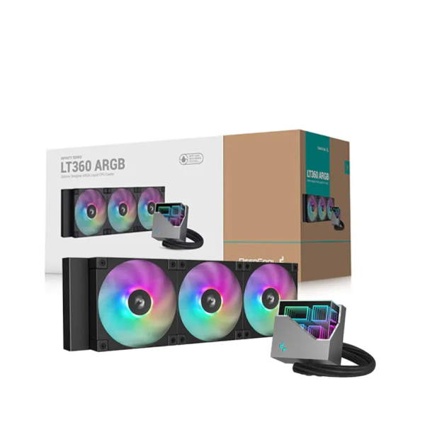 DeepCool LT360 ARGB (Black) Kits Watercooling DeepCool, Ultra Pc Gamer Maroc
