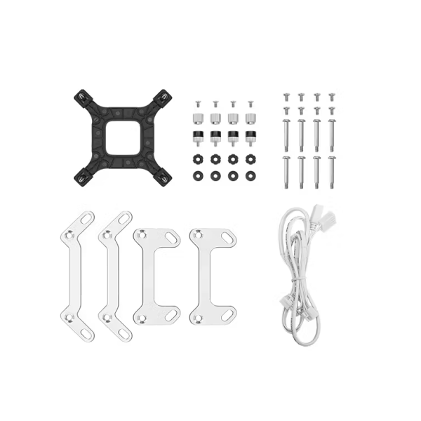 DeepCool LD240 (White) Kits Watercooling DeepCool, Ultra Pc Gamer Maroc