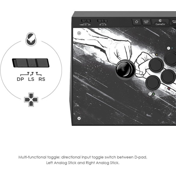 GameSir C2 Arcade Fightstick PC/Xbox/Playstation Périphériques de jeu GameSir, Ultra Pc Gamer Maroc