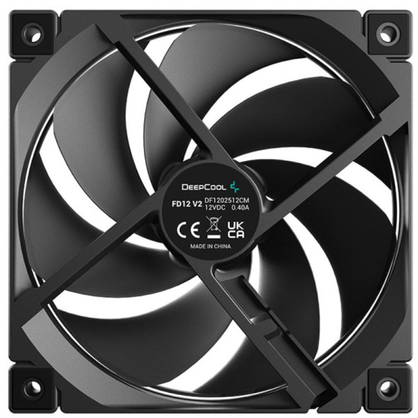 DeepCool FD12 V2 3IN1 Black Ventilateurs boîtier DeepCool, Ultra Pc Gamer Maroc