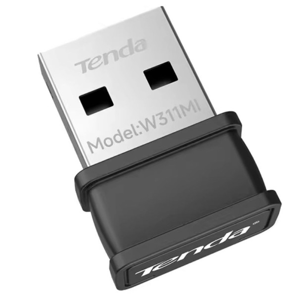 Tenda Clé Wifi AX300 W311MI Nano USB Wi-Fi 6 Points d'accès WiFi Tenda, Ultra Pc Gamer Maroc