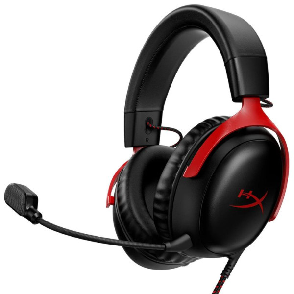 HyperX Cloud III Black-Red Casques HyperX, Ultra Pc Gamer Maroc