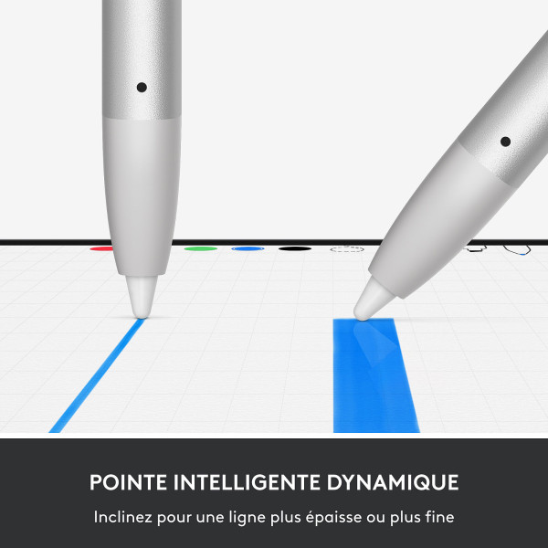 Logitech Crayon USB‑C SILVER Accessoires Logitech, Ultra Pc Gamer Maroc
