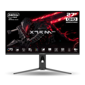 XTRMLAB X27G240IQ-P 27" 240Hz Fast IPS 2K Pivot Moniteurs Gamer XTRMLAB, Ultra Pc Gamer Maroc