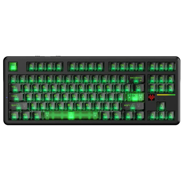 ATTACK SHARK X87 Ultra Shark Switches (Shadow Jade) Claviers ATTACK SHARK, Ultra Pc Gamer Maroc