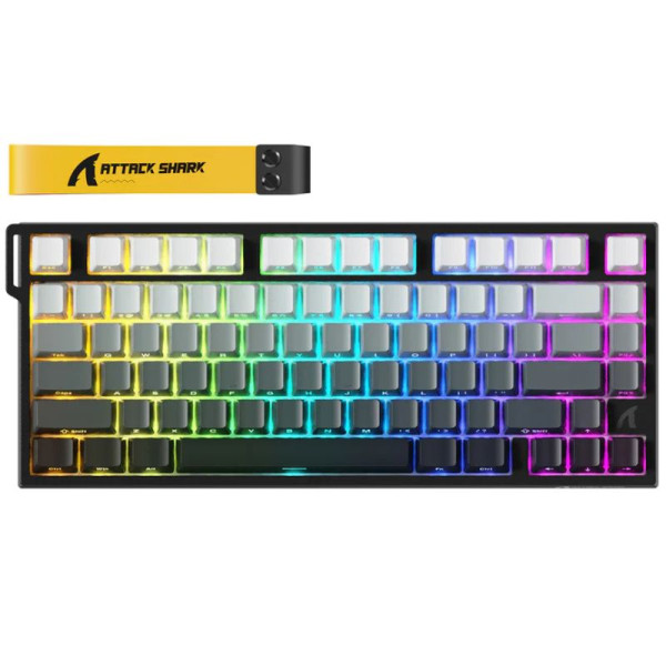 ATTACK SHARK R82 HE Rapid Trigger Magnetic Switch (Moon Night) Claviers ATTACK SHARK, Ultra Pc Gamer Maroc