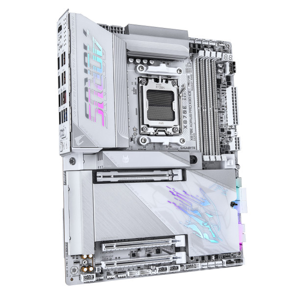 Gigabyte X870E AORUS PRO X3D ICE Socket AM5 Gigabyte, Ultra Pc Gamer Maroc