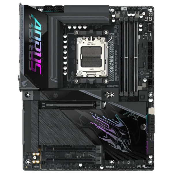 Gigabyte X870E AORUS PRO X3D Socket AM5 Gigabyte, Ultra Pc Gamer Maroc