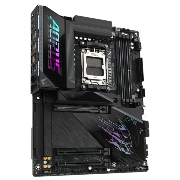 Gigabyte X870E AORUS PRO X3D Socket AM5 Gigabyte, Ultra Pc Gamer Maroc
