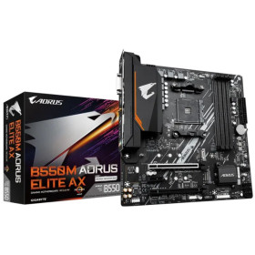 Gigabyte B550M AORUS ELITE AX Socket AM4 Gigabyte, Ultra Pc Gamer Maroc