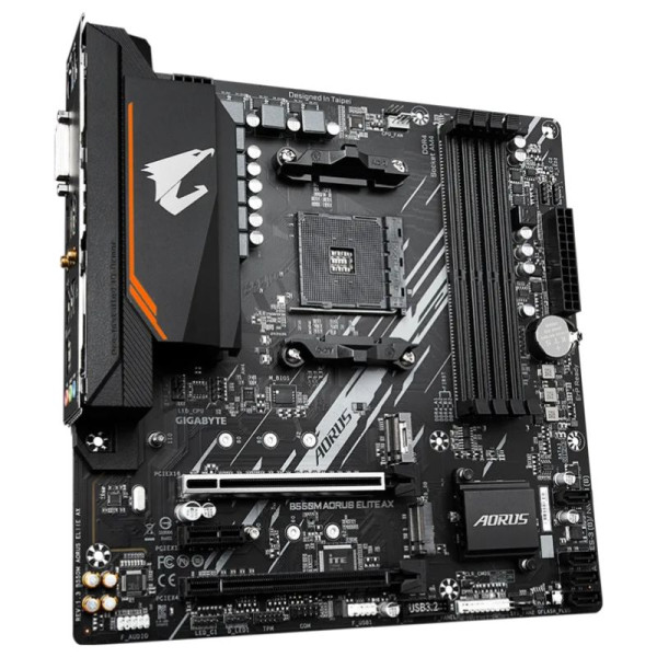 Gigabyte B550M AORUS ELITE AX Socket AM4 Gigabyte, Ultra Pc Gamer Maroc