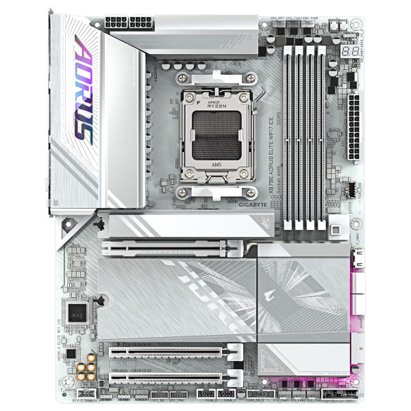 Gigabyte X870E AORUS ELITE WIFI7 ICE Socket AM5 Gigabyte, Ultra Pc Gamer Maroc
