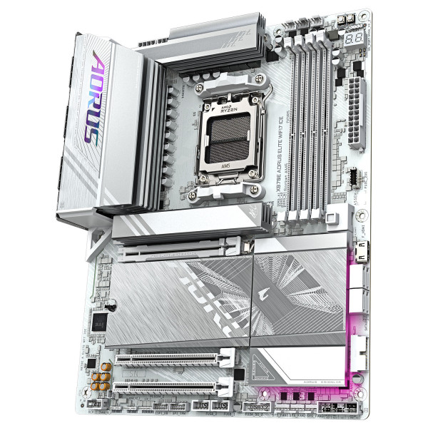 Gigabyte X870E AORUS ELITE WIFI7 ICE Socket AM5 Gigabyte, Ultra Pc Gamer Maroc