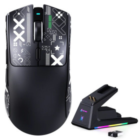 ATTACK SHARK X1 (Black&Tape) Souris ATTACK SHARK, Ultra Pc Gamer Maroc