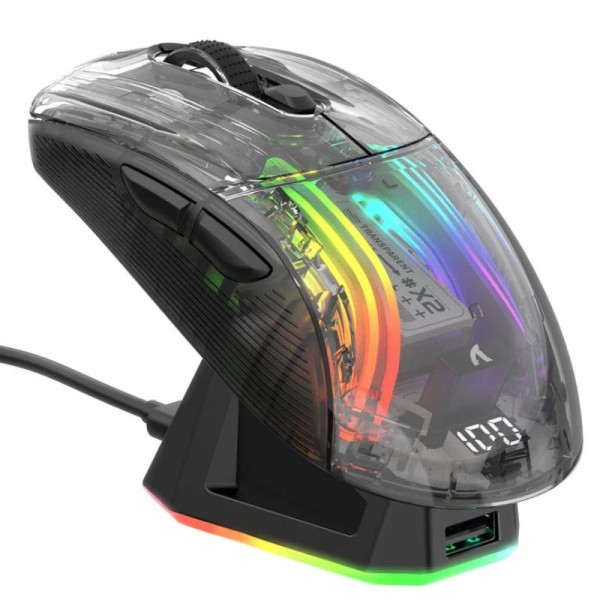 ATTACK SHARK X2 Pro (Black) Souris ATTACK SHARK, Ultra Pc Gamer Maroc
