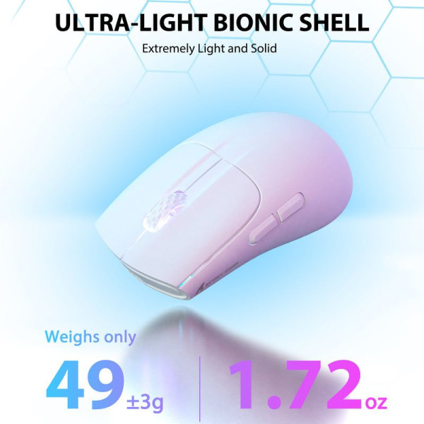 ATTACK SHARK X5 (White) Souris ATTACK SHARK, Ultra Pc Gamer Maroc