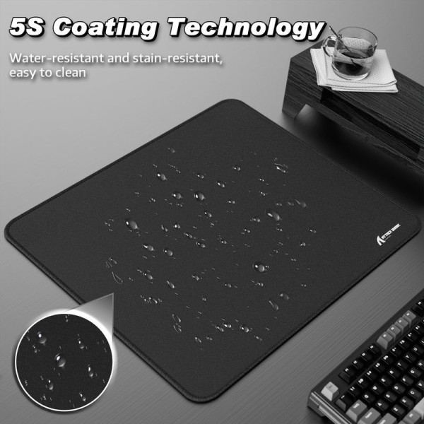 ATTACK SHARK CM02 Gaming Mouse Pad ( Black ) Tapis de souris ATTACK SHARK, Ultra Pc Gamer Maroc