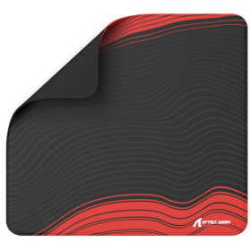ATTACK SHARK CM02 Gaming Mouse Pad ( Black&Red) Tapis de souris ATTACK SHARK, Ultra Pc Gamer Maroc