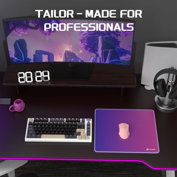 ATTACK SHARK CM03 Gaming Mouse Pad (Purple/Blue) Tapis de souris ATTACK SHARK, Ultra Pc Gamer Maroc