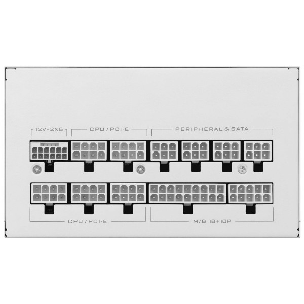 Lian Li SX 850P Series 80PLUS PLATINUM 850W White ( Emballage Ouvert ) Entre 800 W et 899 W Lian Li, Ultra Pc Gamer Maroc