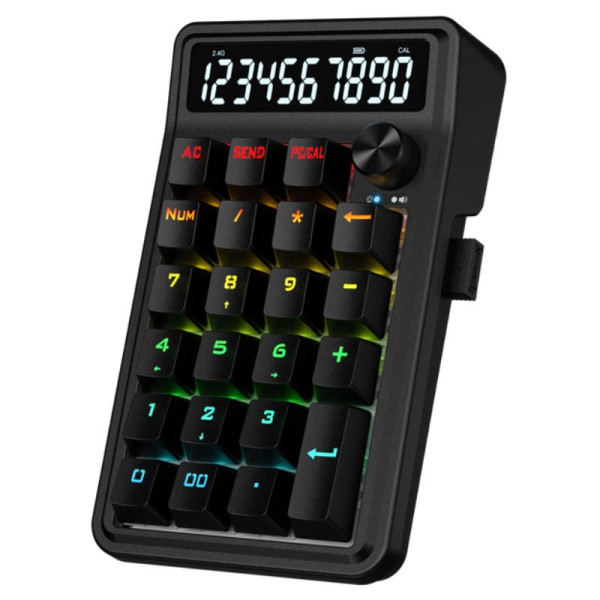 Redragon COVE K733 Tri-mode Mechanical Calculator Keyboard Claviers Redragon, Ultra Pc Gamer Maroc