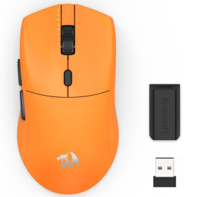 Redragon M919 Tri-mode 8k Gaming Mouse (Orange) Souris Redragon, Ultra Pc Gamer Maroc