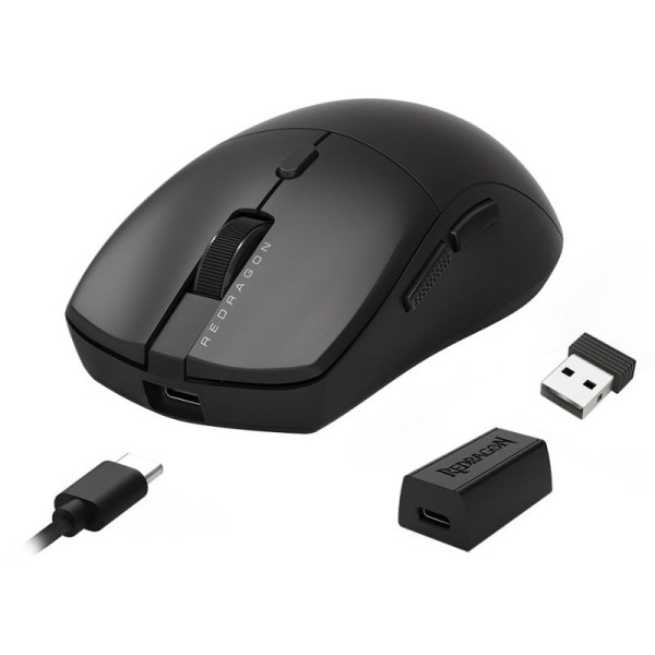 Redragon M919 Tri-mode 8k Gaming Mouse (BLACK) Souris Redragon, Ultra Pc Gamer Maroc