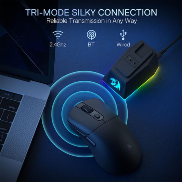 Redragon M998 STD Tri-mode Gaming Mouse Souris Redragon, Ultra Pc Gamer Maroc