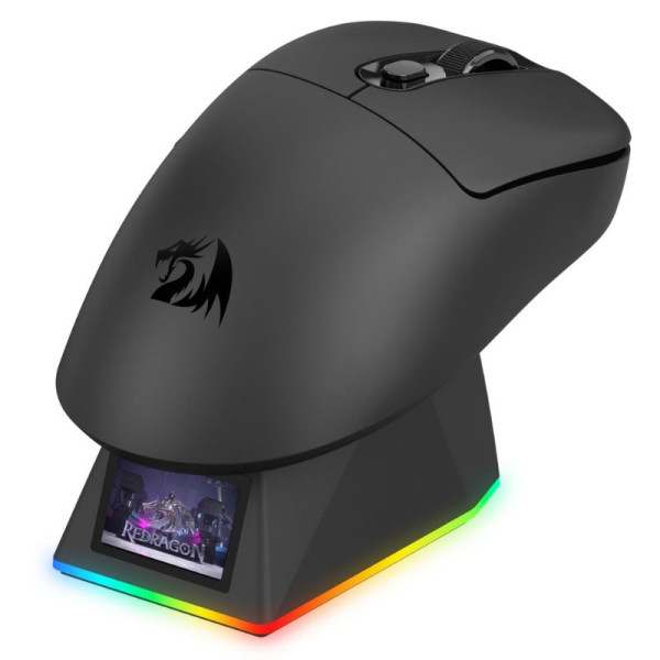 Redragon M998 Ultra Tri-mode 8k Gaming Mouse (LCD) Souris Redragon, Ultra Pc Gamer Maroc