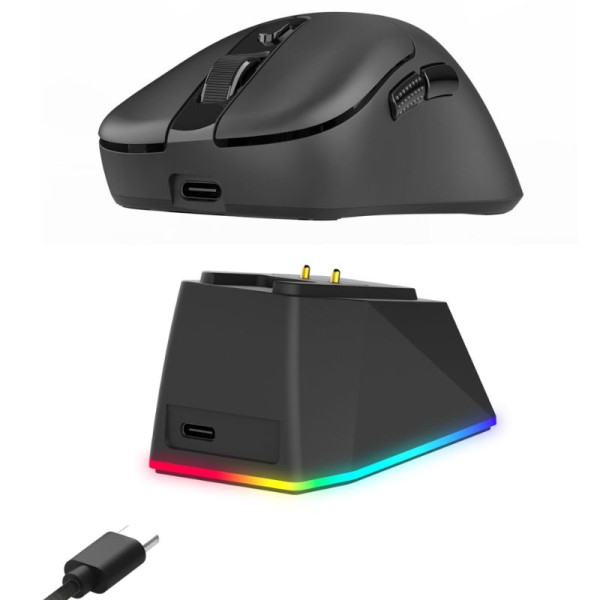 Redragon M998 Ultra Tri-mode 8k Gaming Mouse (LCD) Souris Redragon, Ultra Pc Gamer Maroc