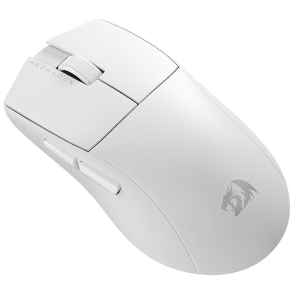 Redragon M916 PRO 1K Wireless (White) Souris Redragon, Ultra Pc Gamer Maroc