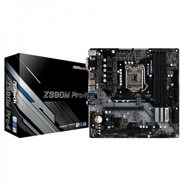 ASRock Z390M PRO4 Cartes mères ASRock, Ultra Pc Gamer Maroc