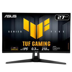 ASUS TUF Gaming VG27AQ5A 27" Fast IPS 0.3ms 210 Hz (OC) 2k Moniteurs Gamer ASUS, Ultra Pc Gamer Maroc