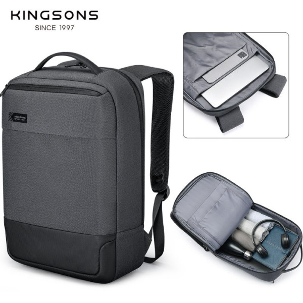 Kingsons KS24021 (Dark Grey) Sac, sacoche, housse Kingsons, Ultra Pc Gamer Maroc