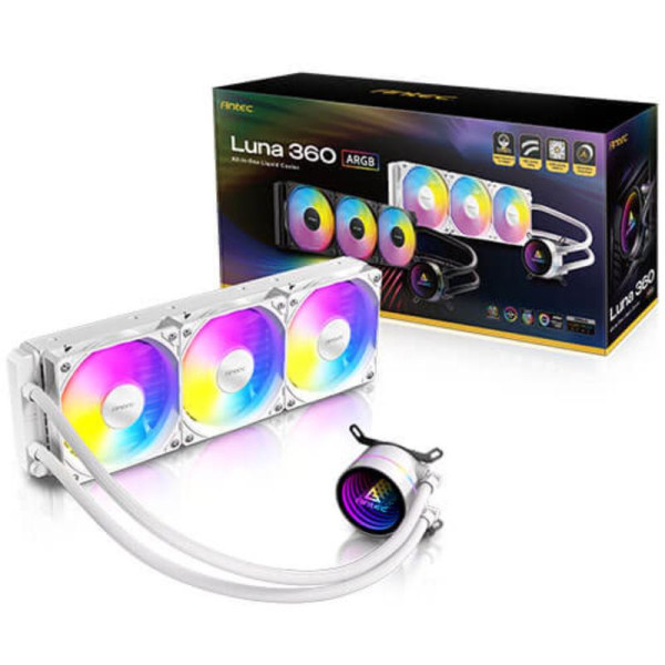 Antec Luna 360 ARGB White Kits Watercooling Antec, Ultra Pc Gamer Maroc