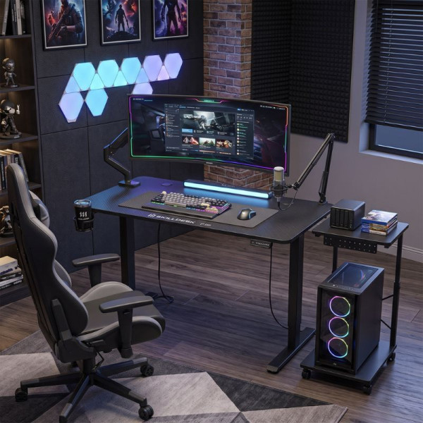 BUNDLE SKILLDESK BLACK FLAG (Motorisé) + XTRMLAB XTR28-02 BUNDLES UltraPC, Ultra Pc Gamer Maroc