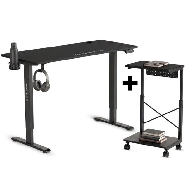 BUNDLE SKILLDESK BLACK FLAG (Motorisé) + XTRMLAB XTR28-02 BUNDLES UltraPC, Ultra Pc Gamer Maroc