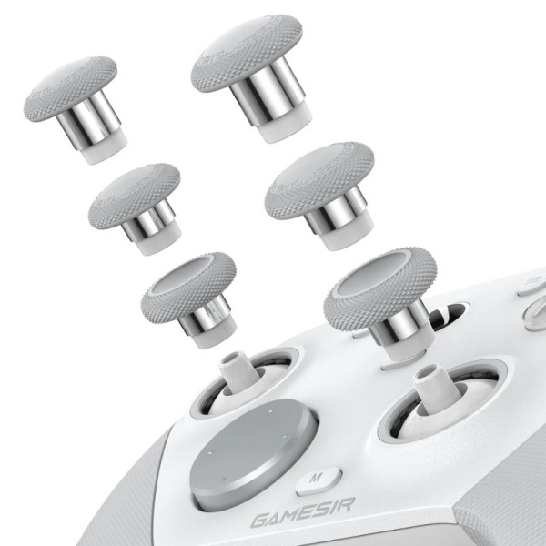 GameSir Detachable Joystick Caps (White) Joystick GameSir, Ultra Pc Gamer Maroc